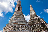 Bangkok Wat Arun - One of the minor prang with the Phra Prang. 